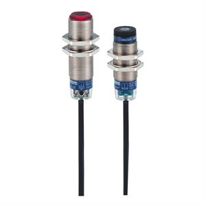 Sensor fotoeléctrico - xub - haz de luz - laser - sn 100m - 12..24vdc - cable 2m