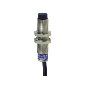 Sensor indutivo xs6 m12 – c 55 mm - bronze – sn 7 mm - 12..48 vcc - cabo 2 m