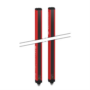 Xusl tipo 4 - protecção dedos- alcance detecção padrão - hp = 460 mm, r=14mm