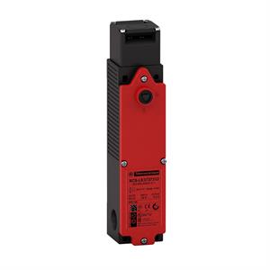 Interruptor segurança plástico xcsle - 4 nc - pausa lenta- 3 entradas roscadas m20 - 24 v