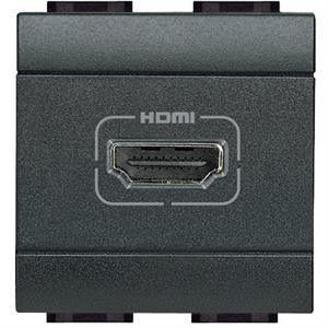 L4284 LL-TOMADA HDMI 2MD ANTRACITE