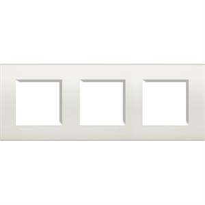 LNA4802M3BI LL RECT.-QUADRO TRIPLO BRANCO