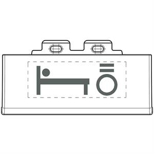 N4915SETBL LL-KIT ILUMIN.CABECEIRA BRANCO