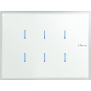 HC4657M3KNX KNX-AX COMD VIDRO 6 BOT WHICE