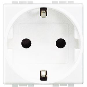 N4141 LL-2P+T SCHUKO L.PARAF.BRANCO