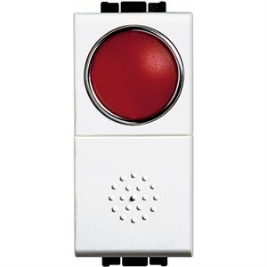 N4038R LL-BOTAO SIN.VERMELHO 1MD BRAN