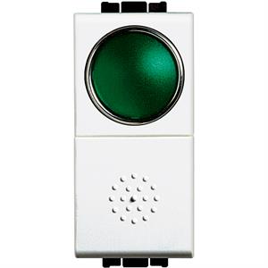 N4038V LL-BOTAO SIN.VERDE 1MD BRANCO