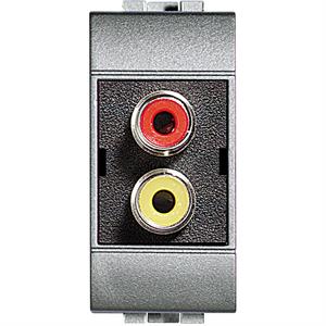 NT4269R LL-TOMADA DUPLA RCA 1MD TECH