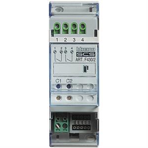 F4302 SCS ACT.TERMOR.2 RELES 2MD DIN