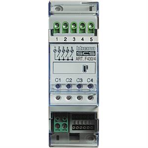 F4304 SCS ACT.TERMOR.4 RELES 2MD DIN