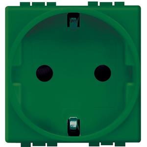 L4141V LL-2P+T SCHUKO ESP. VERDE