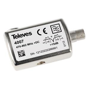 4007 FILTRO REJEI 1 CANAL UHF