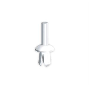 Rebite plástico Unex 5-9mm, em U60X cor natural