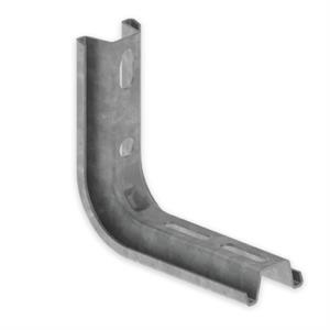 Suporte L Unex 100mm aço sendzimir cor cinzento