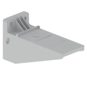 Suporte horizontal Unex 60x150, em U23X cor cinzento