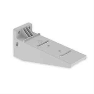 Suporte horizontal Unex 200mm, em U23X cor cinzento