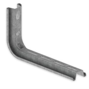 Suporte L Unex 200mm aço sendzimir cor cinzento