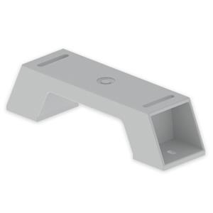 Suporte vertical Unex 300mm, em U23X cor cinzento