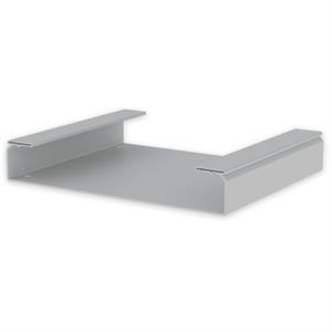 Caminho de cabos Unex 100x600, em U23X cor cinzento