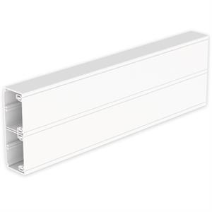Calha para mecanismos Unex 50x150 de 2 tampas (65 e 65 mm), em U23X cor branco