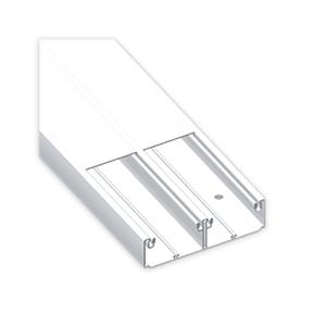 Calha para mecanismos Unex 50x170 de 2 tampas (65 e 80 mm), em U23X cor branco