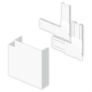 Ângulo plano Unex 50x170, em U24X cor branco
