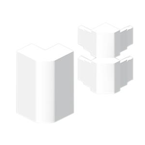 Ângulo exterior Unex 50x150, em U24X cor branco