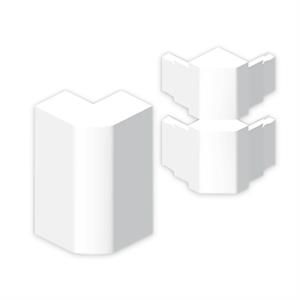 Ângulo exterior Unex 50x170, em U24X cor branco