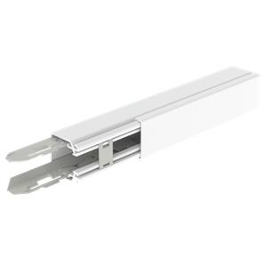 Calha para distribuição Unex 40x40, em U23X cor branco