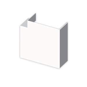 Ângulo plano Unex 60x130, em U24X cor branco