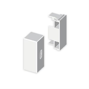 Tampa final Unex 10x22, em U24X cor branco
