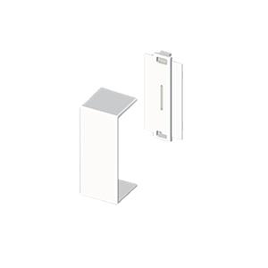Tapa-juntas Unex 10x30, em U24X cor branco