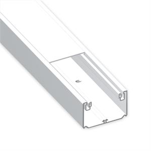 Calha para mecanismos Unex 70x100 de 1 tampa (80 mm), em U23X cor branco