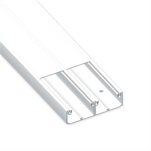 Calha para mecanismos Unex 70x170 de 2 tampas (65 e 80 mm), em U23X cor branco