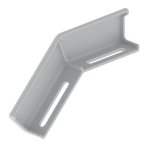 União alteração nivel descida Unex 60mm, em U23X cor cinzento