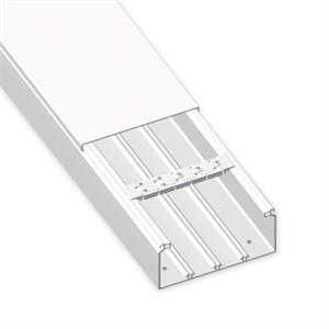 Calha para distribuição Unex 40x90, em U43X sem halogéneos cor branco