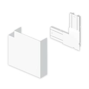 Ângulo plano Unex 50x130, em U24X cor branco