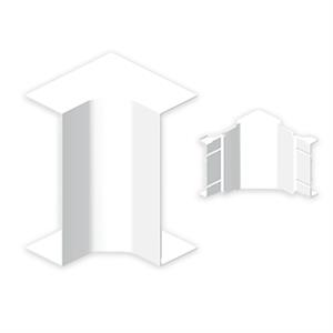 Ângulo interior Unex 70x100, em U24X cor branco