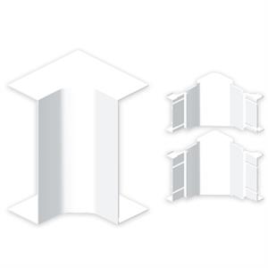 Ângulo interior Unex 70x210, em U24X cor branco