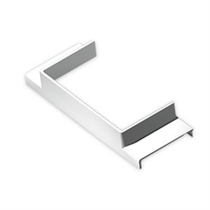 Derivação troço recto Unex 50mm, em U24X cor branco