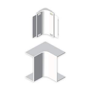 Ângulo interior Unex 10x22, em U42X cor branco
