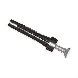 Taco Unex Ø 4 mm para calhas em U63X cor preto