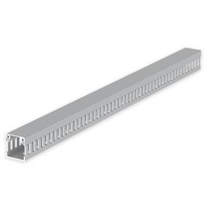 Calha de quadros Unex 30x30, em U43X sem halogéneos cor cinzento