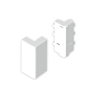Ângulo exterior Unex, em U24X cor branco