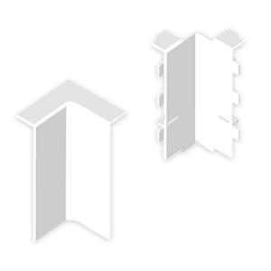 Ângulo interior Unex, em U24X cor branco