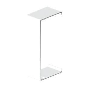 Tapa-juntas Unex 40x90, em U24X cor branco