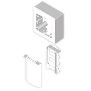 Adaptador universal Unex, em U24X cor branco