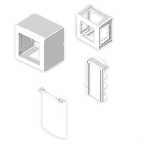 Adaptador Unex para Mosaic, em U24X cor branco