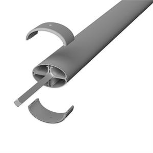 Extensão coluna Unex 1m Ø50x88, em alumínio