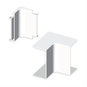 Ângulo interior Unex 60X60, em U24X cor branco